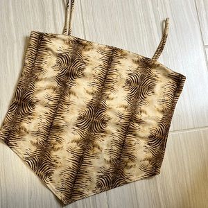 Zebra Print Tank top